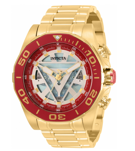 Invicta Marvel Ironman Men's 48mm Limited Edition Chronograph Watch 33313-Klawk Watches