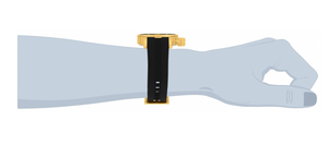 Invicta Corduba Men's 52mm Light Gold Dial Silicone Chronograph Watch 33701-Klawk Watches