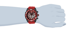 Load image into Gallery viewer, Invicta Pro Diver Men&#39;s 50mm Twisted Metal Dial Red Chronograph Watch 33821-Klawk Watches
