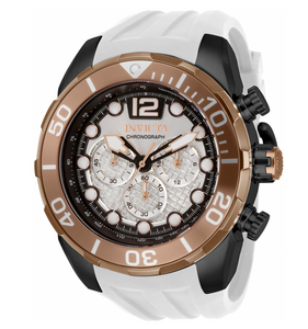 Invicta Pro Diver Men's 50mm Twisted Metal Rose Gold Chronograph Watch 33826-Klawk Watches