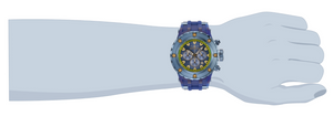 Invicta Subaqua BLUE LABEL Men's 52mm Anatomic Chronograph Watch 34264 Rare-Klawk Watches