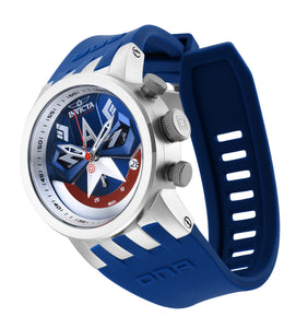Invicta Marvel Captain America Men's 46mm Limited Ed Swiss Chrono Watch 34683-Klawk Watches