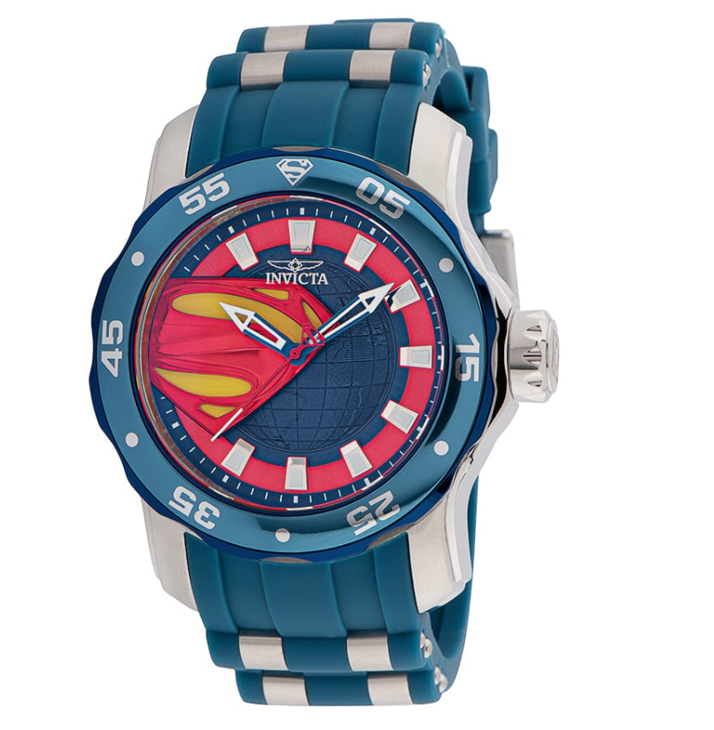 特価Invicta DC Comics Superman Quartz Men´s Watch 34745並行輸入商品-