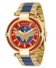 Load image into Gallery viewer, Invicta DC Comics Wonder Woman Ladies 40mm Limited Blue / Gold MOP Watch 34954-Klawk Watches
