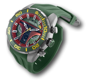 Invicta Star Wars Boba Fett Men's 50mm Limited Edition Chronograph Watch 35051-Klawk Watches