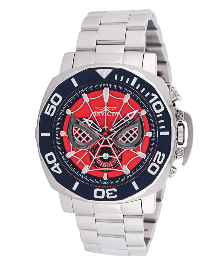 Invicta Marvel Spiderman Mens 48mm Limited Edition Chronograph Watch 35096-Klawk Watches