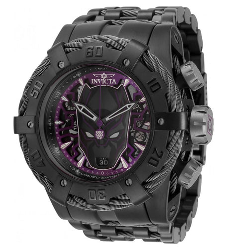 Invicta Bolt Marvel Black Panther Men's 53mm Limited Swiss Chrono Watch 35166-Klawk Watches