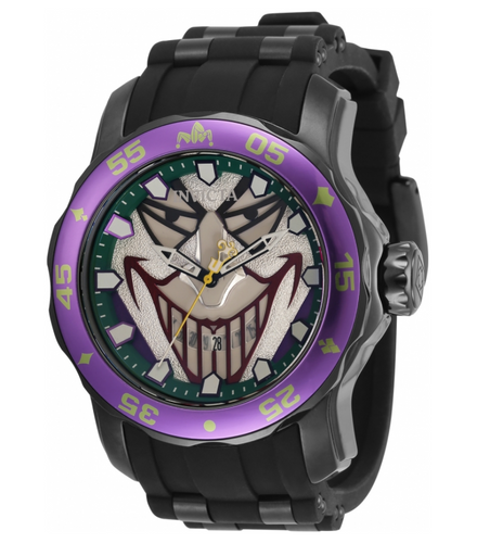 Invicta DC Comics Joker Men's 48mm Limited Edition Pro Diver Watch 35608-Klawk Watches