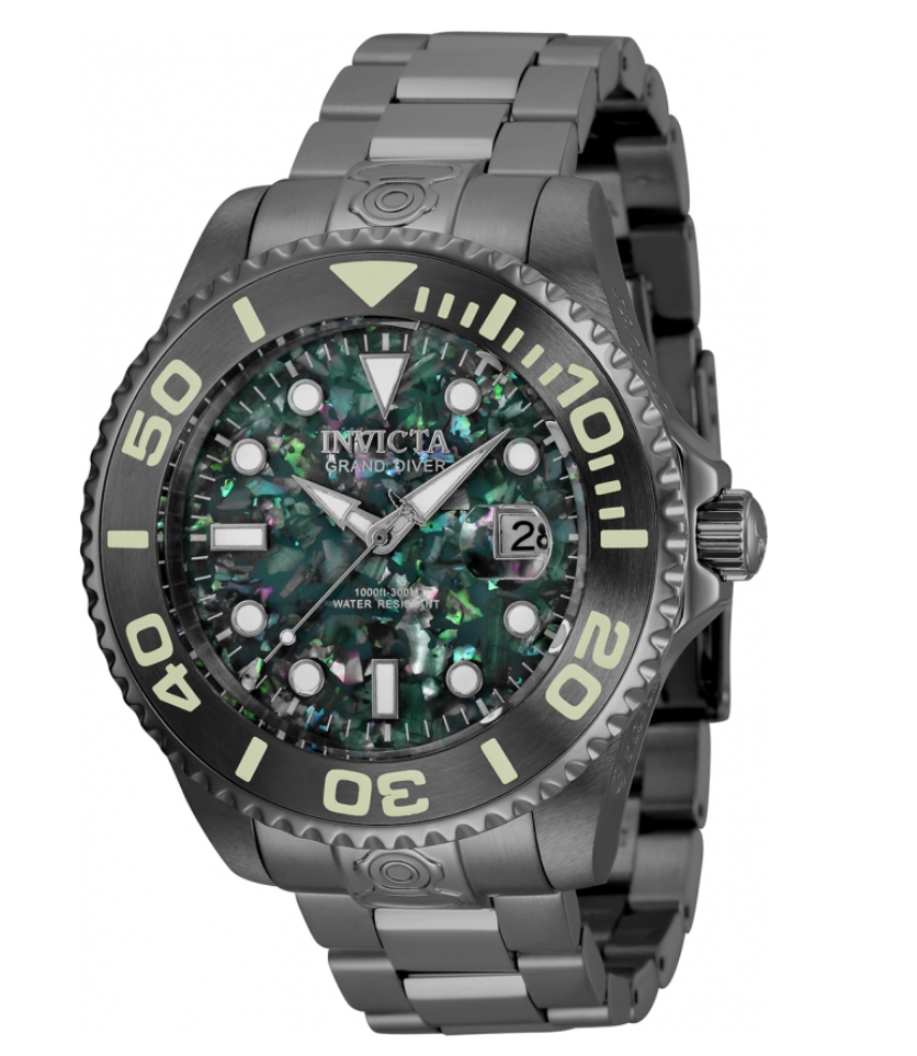 Invicta Pro Diver Automatic Men s 47mm Grand Diver Abalone