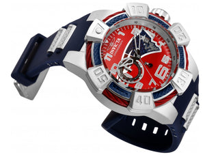 Invicta NFL New England Patriots Men's 52mm Carbon Fiber Chronograph Watch 35781-Klawk Watches