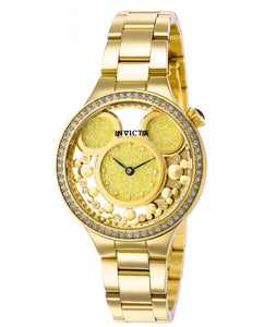 Invicta Disney Luxe Women's 35mm Limited Edition Gold Mickey Watch 36262-Klawk Watches