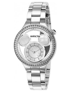 Invicta Disney Luxe Women's 35mm Limited Edition Silver MOP Mickey Watch 36263-Klawk Watches