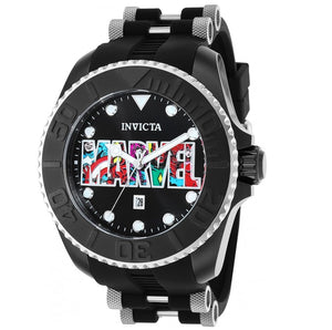 Invicta Marvel Logo Men's 50mm Limited Edition Collectible Quartz Watch 36414-Klawk Watches