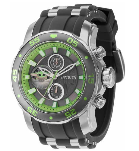 Invicta Star Wars The Child Men's 48mm Baby Yoda Limited Chronograph Watch 36603-Klawk Watches
