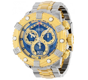 Invicta Reserve Huracan Men's 53mm Silver & Blue Swiss Chronograph Watch 36628-Klawk Watches