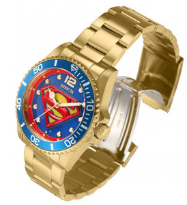 Invicta DC Comics Superman Women's 38mm Gold MOP Limited Edition Watch 36977-Klawk Watches