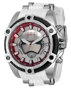 Invicta Star Wars Captain Phasma Men's 52mm Limited Ed Chronograph Watch 37207-Klawk Watches
