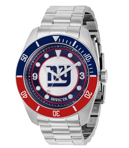Invicta NFL New York Giants Men's 47mm Throwback Logo Limited Quartz Watch 37232-Klawk Watches