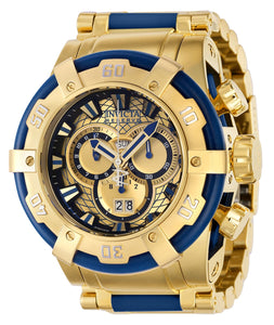 Invicta Reserve Hyperion Men's 53mm LARGE Luminous Gold Swiss Chrono Watch 37336-Klawk Watches