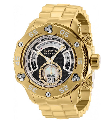 Invicta SHAQ Diamond Men's 52mm .27 CTW Diamonds Swiss Chrono Watch 37493-Klawk Watches