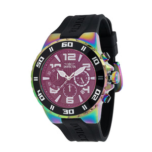 Invicta Pro Diver Men's 48mm Tinted Crystal Rainbow Chronograph Watch 37753-Klawk Watches