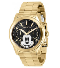 Load image into Gallery viewer, Invicta Disney Men&#39;s 44mm Mickey Gold Dual-Time Limited Edition Watch 37818-Klawk Watches
