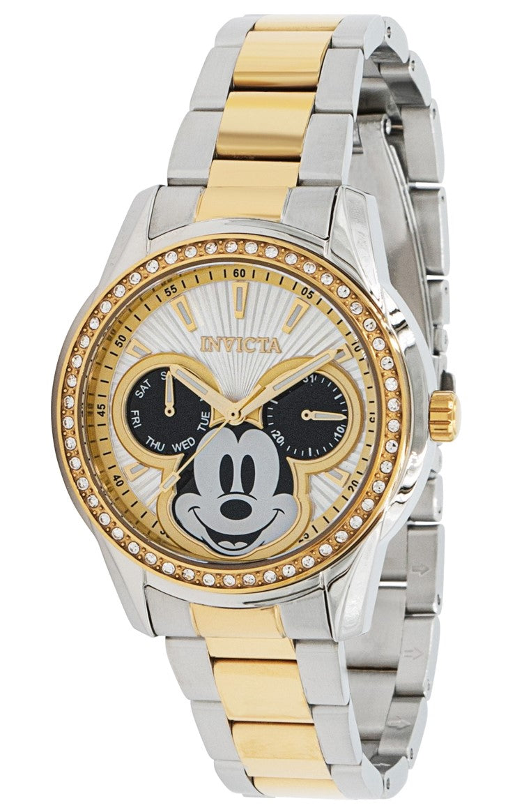 Invicta Disney Women's 38mm Mickey Mouse Limited Edition Crystals Watch 37828-Klawk Watches