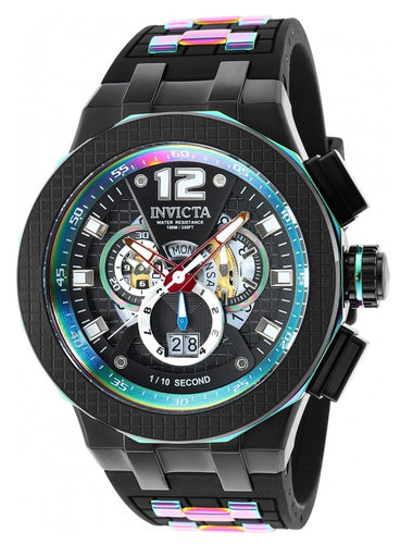 Invicta Speedway Anatomic Men's 52mm Iridescent Ronda Swiss Chrono Watch 37957-Klawk Watches