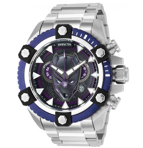 Invicta Marvel Black Panther Men's 56mm Limited Swiss Chronograph Watch 38323-Klawk Watches