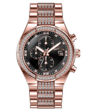 Load image into Gallery viewer, Invicta Specialty Lux Mens 45mm Crystals Black Dial Rose Gold Chrono Watch 38606-Klawk Watches
