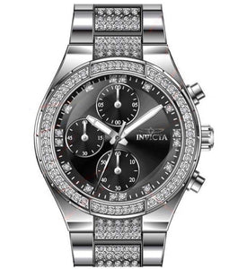 Invicta Specialty Lux Women's 38mm Black Dial Crystals Chronograph Watch 38618-Klawk Watches