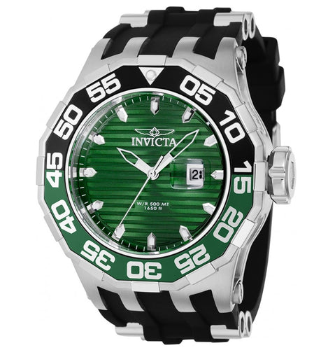 Invicta Subaqua Specialty Diver Men's 51.5mm Green 500M Quartz Watch 38694-Klawk Watches