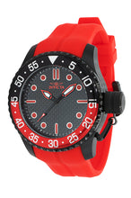 Load image into Gallery viewer, Invicta Pro Diver Men&#39;s 50mm Black Carbon Fiber Red Quartz Watch 38752 Rare-Klawk Watches
