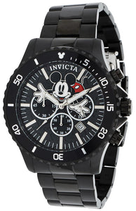 Invicta Disney Men's 48mm Mickey Mouse Limited Edition Black Chrono Watch 39046-Klawk Watches