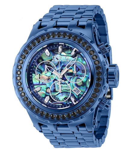 Invicta Reserve Subaqua Men's 52mm Swiss Chrono 4 ctw Spinel Abalone Watch 39482-Klawk Watches