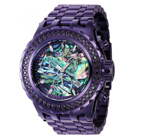 Invicta Reserve Subaqua Men's 52mm Swiss Chrono 4 ctw Spinel Abalone Watch 39483-Klawk Watches