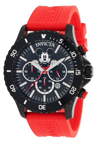 Invicta Disney Men's 48mm Mickey Mouse Limited Edition Red Chrono Watch 39517-Klawk Watches