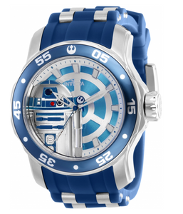 Invicta Star Wars R2-D2 Men's 48mm Limited Edition Silicone Quartz Watch 39539-Klawk Watches