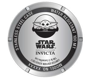 Invicta Star Wars The Child Men's 52mm Grogu Baby Yoda Limited Watch 39711-Klawk Watches