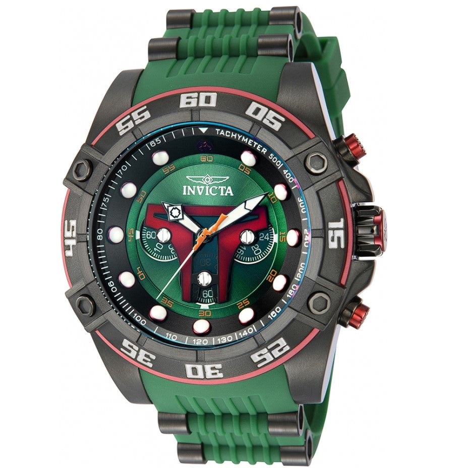 Invicta Star Wars Men's 52mm Boba Fett Limited Edition Invicta Star Wars Men's 52mm Boba Fett Limited Edition
