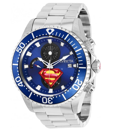 Invicta DC Comics Superman Men's 47mm Limited Edition Chronograph Watch 40844-Klawk Watches