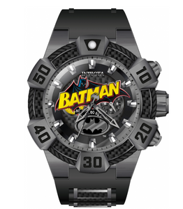 Invicta DC Comics Batman Men's 52mm Carbon Fiber Limited Chronograph Watch 41126-Klawk Watches