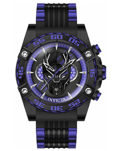 Invicta Marvel Black Panther Men's 52mm Limited Edition Chrono Watch Black 41228-Klawk Watches