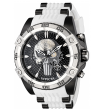 Load image into Gallery viewer, Invicta Marvel Punisher Skull Men&#39;s 52mm Limited Ed White Chrono Watch 41242-Klawk Watches

