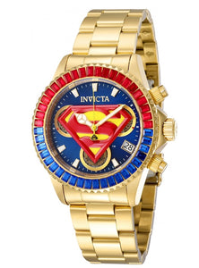 Invicta DC Comics Women's 40mm Limited Crystals Swiss Chrono Watch 41268-Klawk Watches