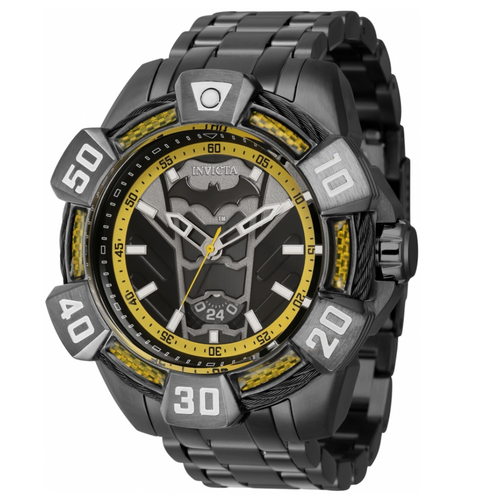 Invicta DC Comics Batman Men's 47mm Limited Carbon Fiber Quartz Watch 41385-Klawk Watches