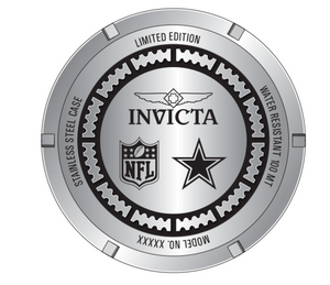 Invicta NFL Dallas Cowboys Men's 52mm Pro Diver Limited Silicone Watch 41448-Klawk Watches