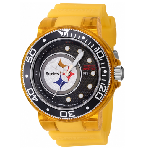 Invicta Reserve NFL Pittsburgh Steelers Men's 55mm Gladiator Limited W –  Klawk Watches