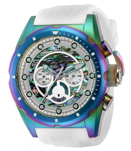 Invicta Speedway Rainbow Iridescent Men's 50mm Abalone Dial Chrono Watch 41561-Klawk Watches