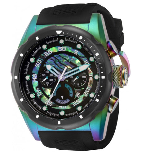 Invicta Speedway Rainbow Iridescent Men's 50mm Abalone Dial Chrono Watch 41562-Klawk Watches